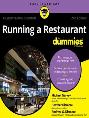 cover image of Running a Restaurant for Dummies